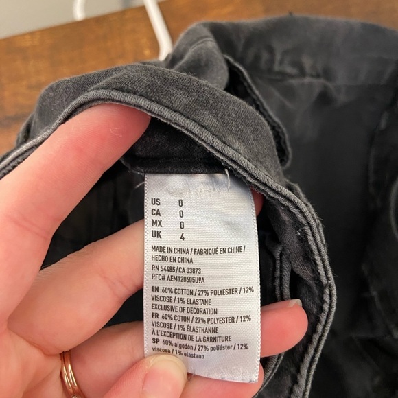 EUC | American Eagle Outfitters women’s denim shorts — size 0 - Picture 6 of 6